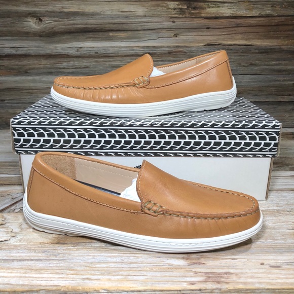 Drivers Club USA San Diego Leather Loafer Kids 4.5 - Picture 2 of 10